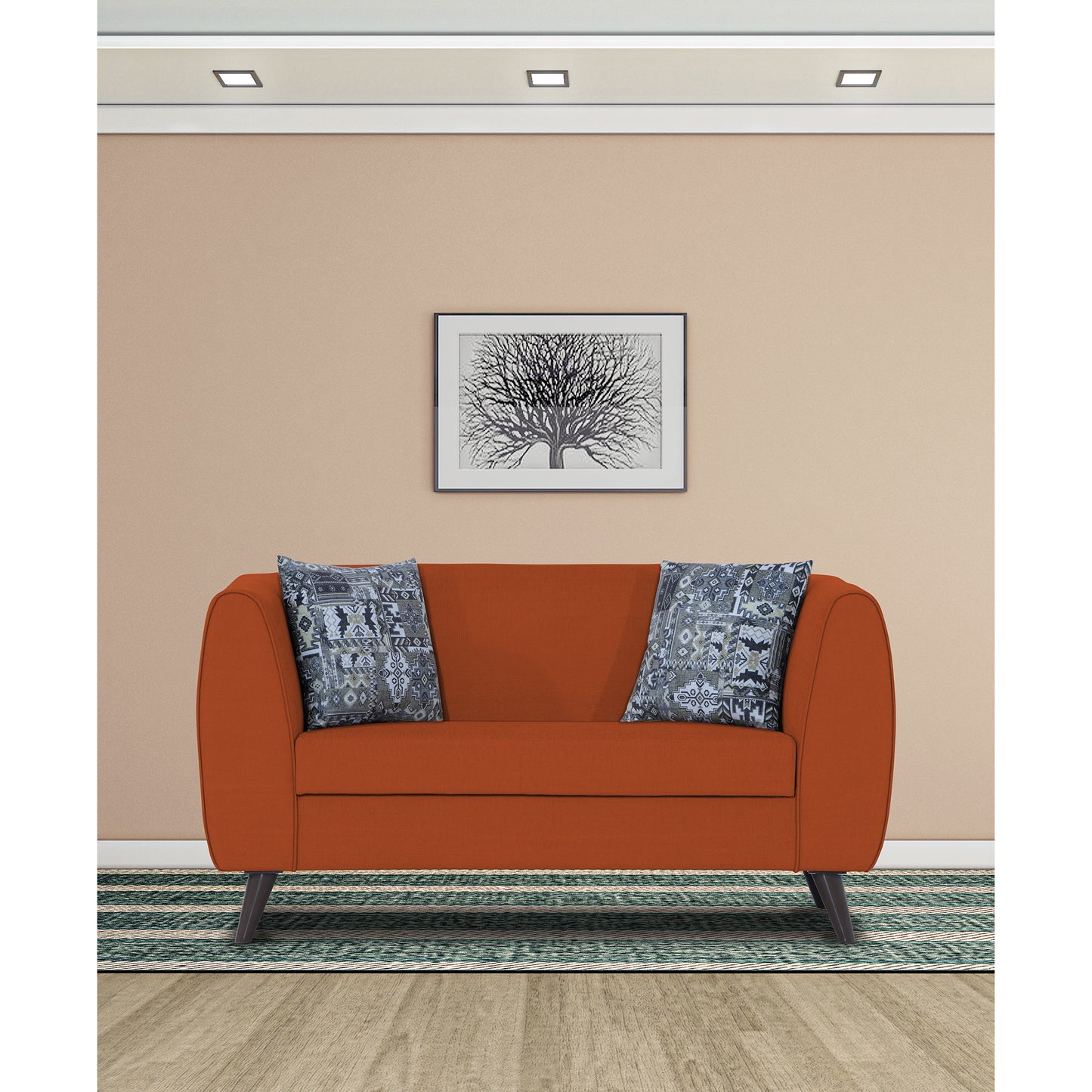 Adorn India Mason 2 Seater Sofa