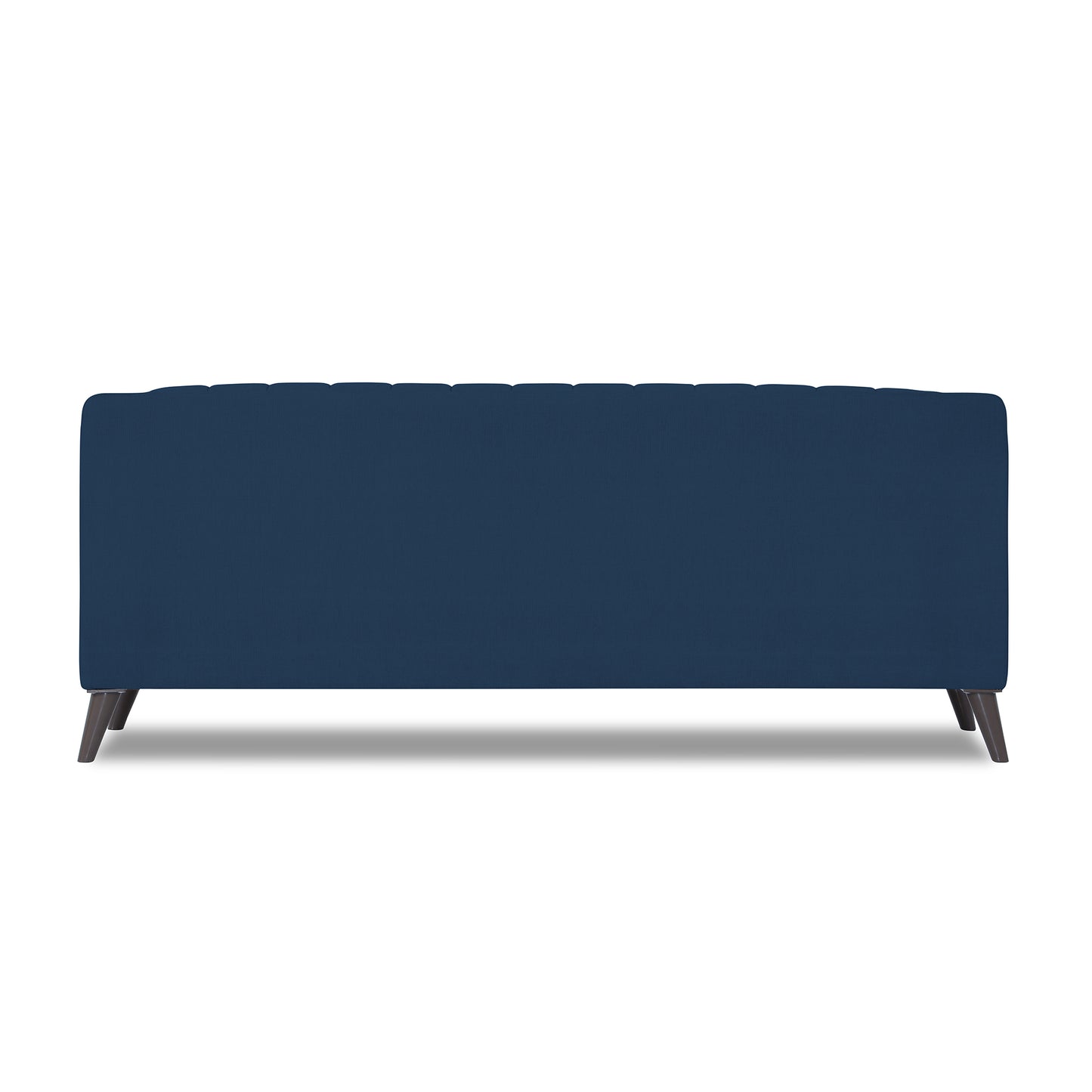 Adorn India Premium Laurel 3 Seater Sofa (Blue)