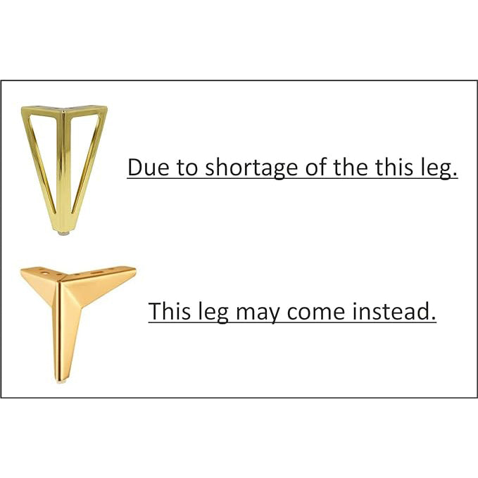 Adorn India Premium Lotus 3 Seater Sofa (Velvet Fabric Colour Brown)