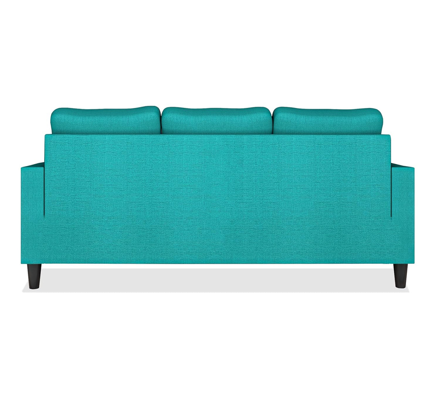 Adorn India Chandler Decent 3 Seater Sofa (Aqua Blue) (3 Year Warranty)