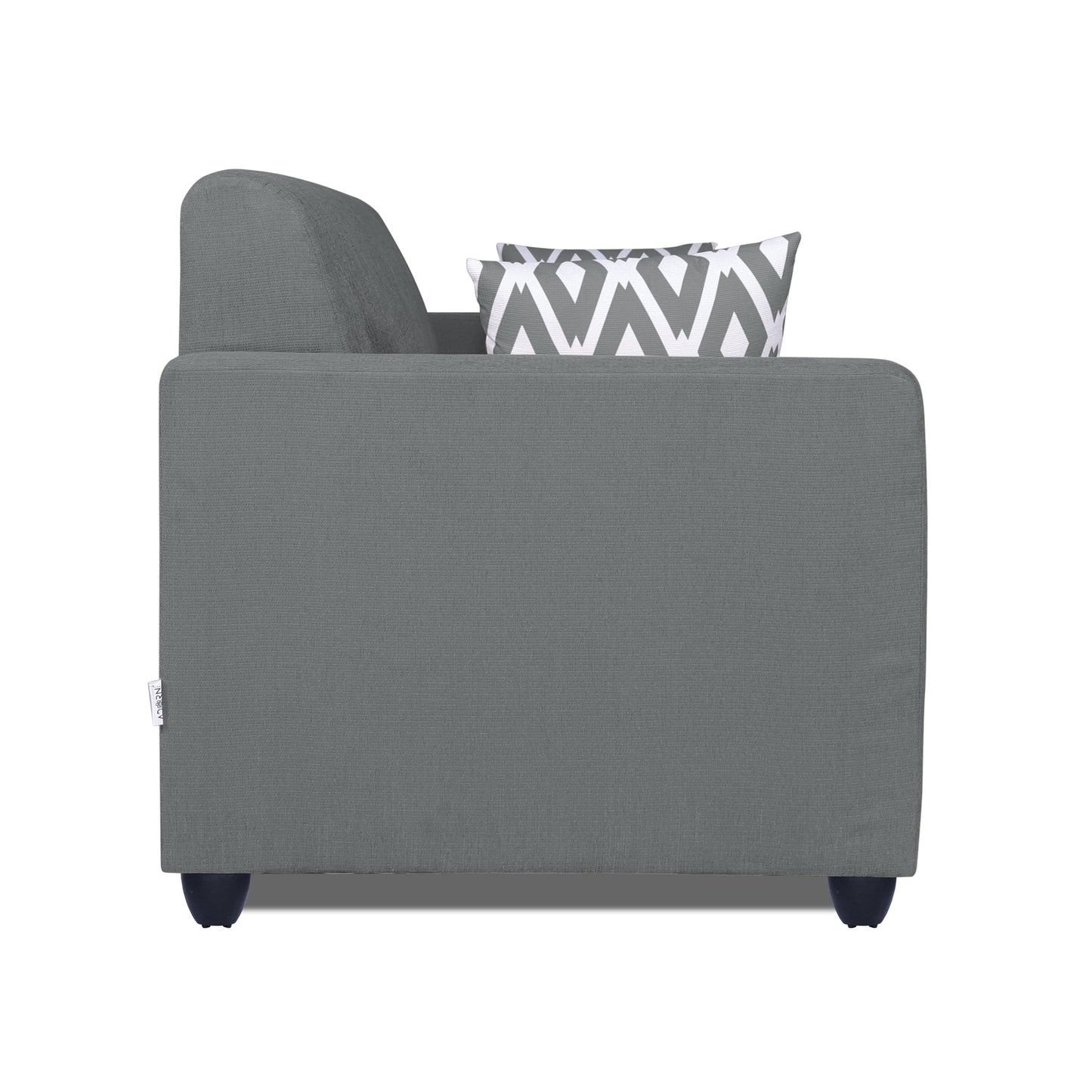 Adorn India Rio Highback 3-1-1 5 Seater Sofa Set (Grey)