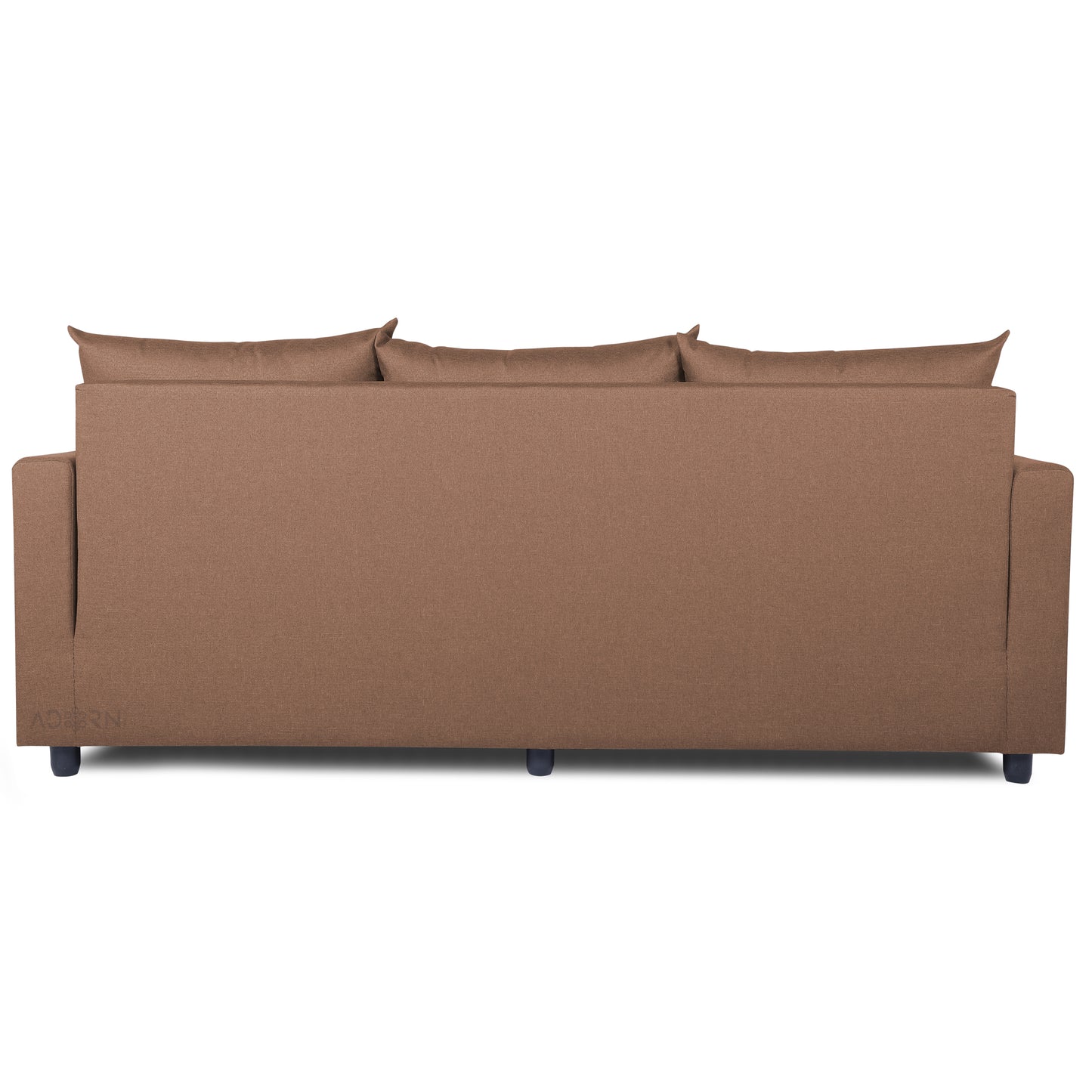 Adorn India New Straight Line Modular 5 Seater Sofa Set (Camel)