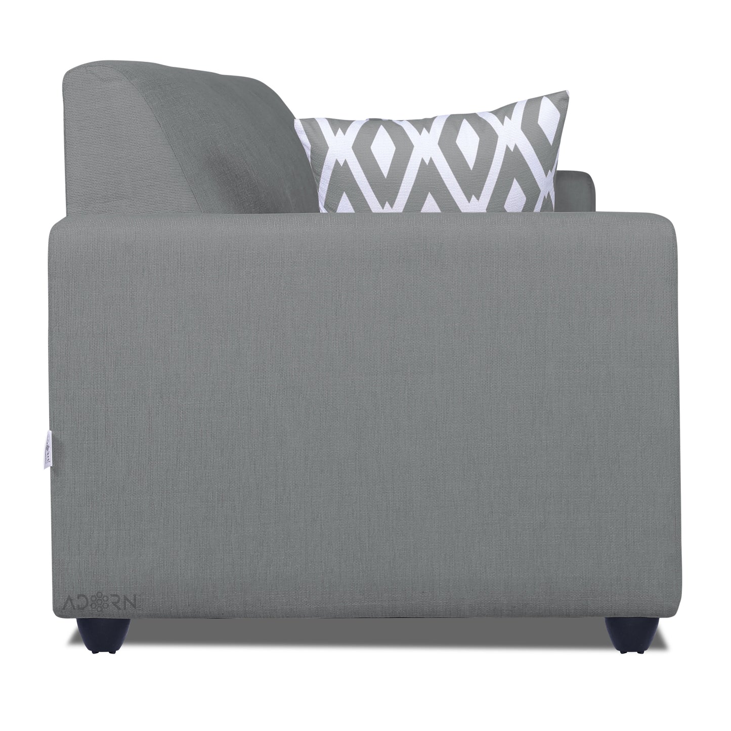 Adorn India Monteno 3-1-1 5 Seater Sofa Set (Grey) (3 Year Warranty)