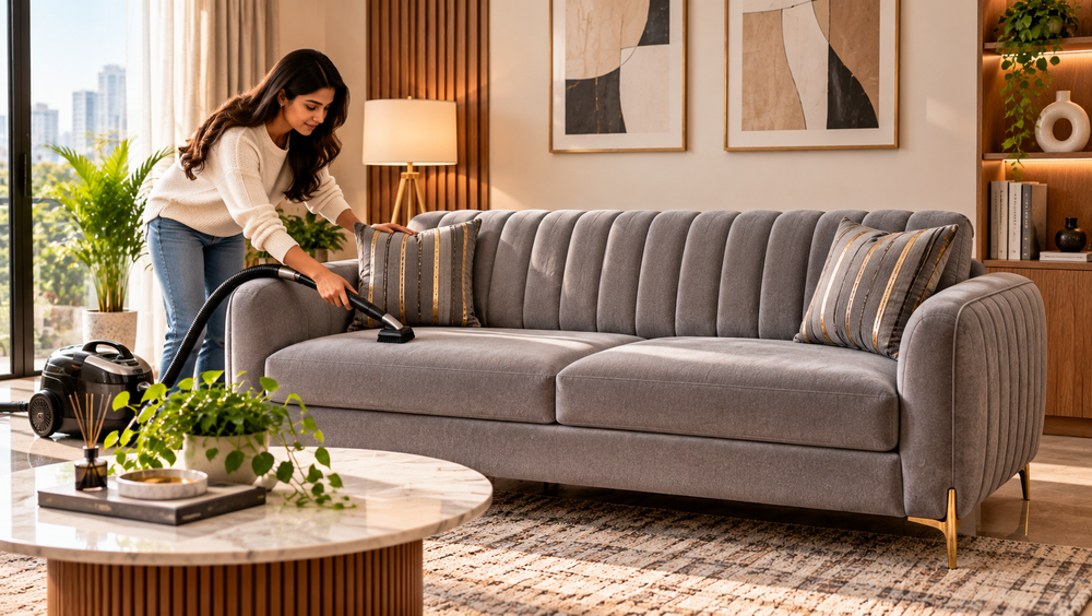 How to Clean a Fabric Sofa at Home Without Damaging It