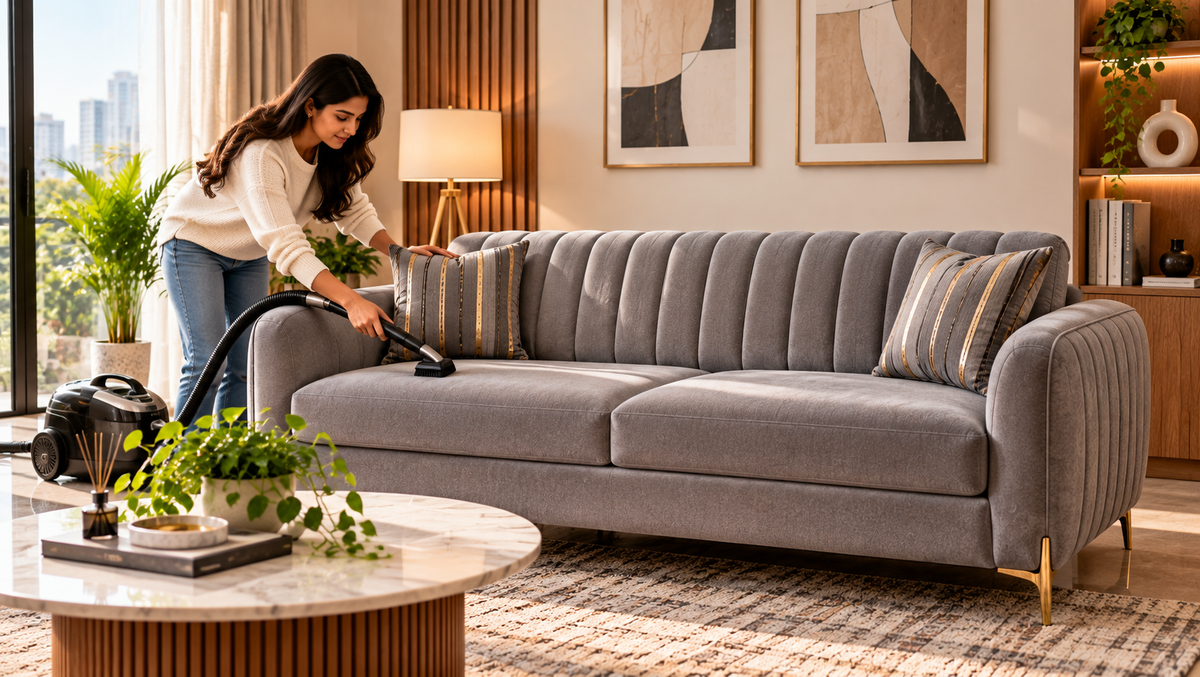 How to Clean a Fabric Sofa at Home Without Damaging It