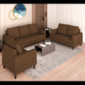 Chandler Decent 3+2+1 6 Seater Sofa Set (Brown)