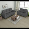 Darcy 3+2 5 Seater Sofa Set (Grey)