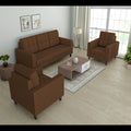 Darcy 3+1+1 5 Seater Sofa Set (Brown)