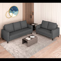 Chandler Decent 3+2 5 Seater Sofa Set (Grey)