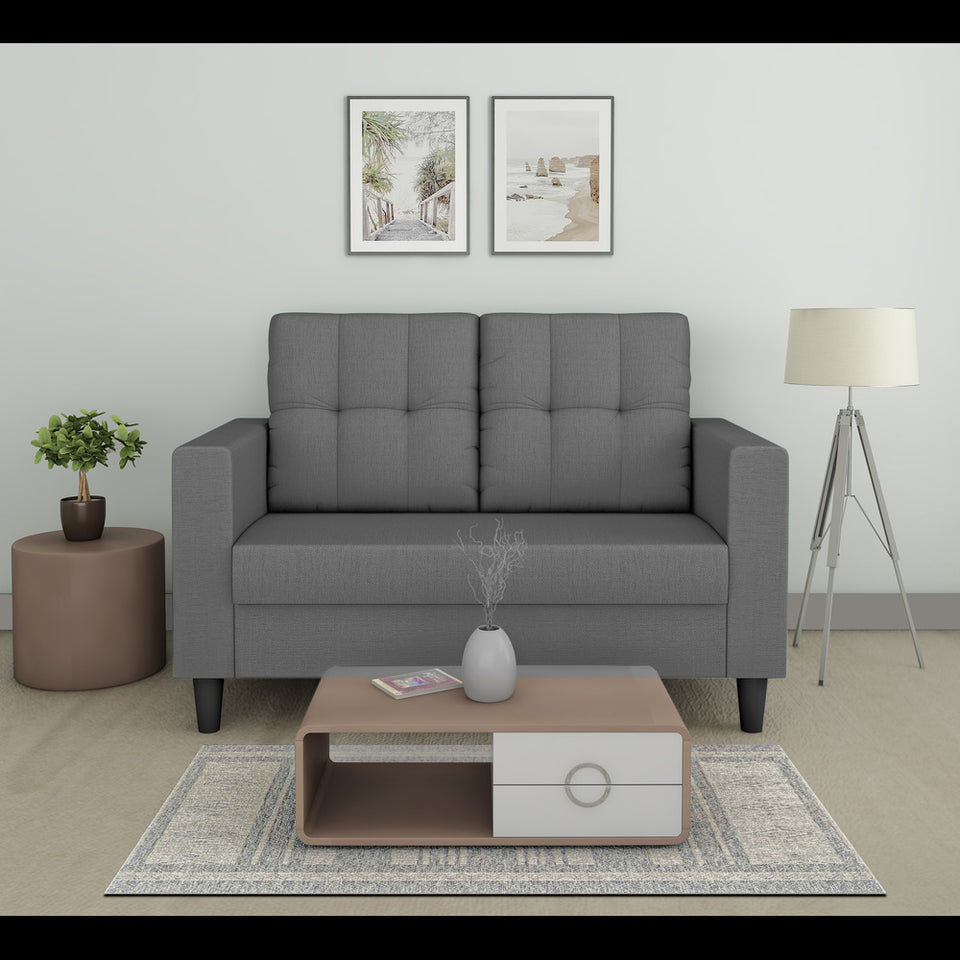 Darcy 2 Seater Sofa (Grey)