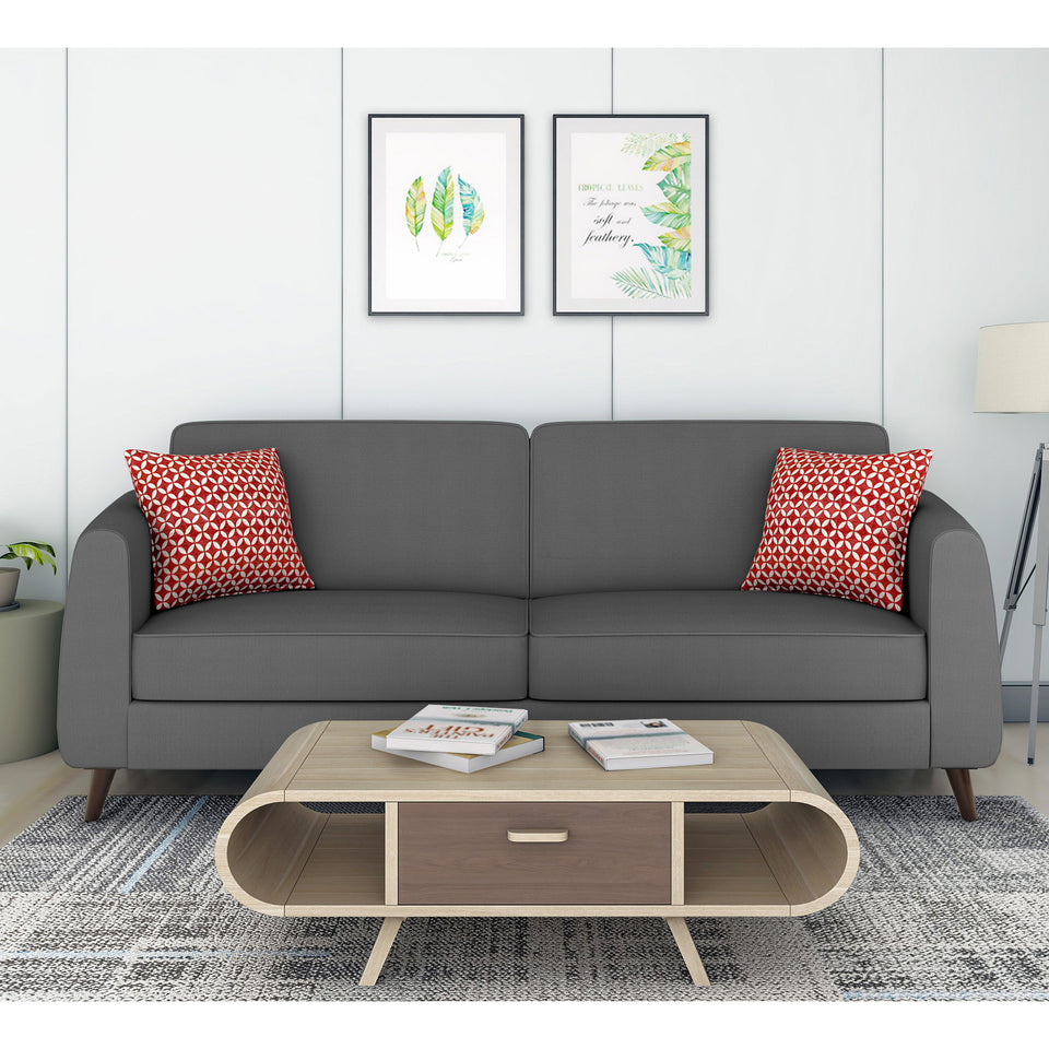 Harlem 3 Seater Sofa (Grey)