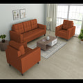 Darcy 3+1+1 5 Seater Sofa Set (Rust)