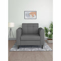 Adorn India Rio Elegant 1 Seater Sofa (3 Year Warranty)