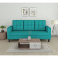 Adorn India Darcy 3 Seater Sofa (Beige) (3 Year Warranty)