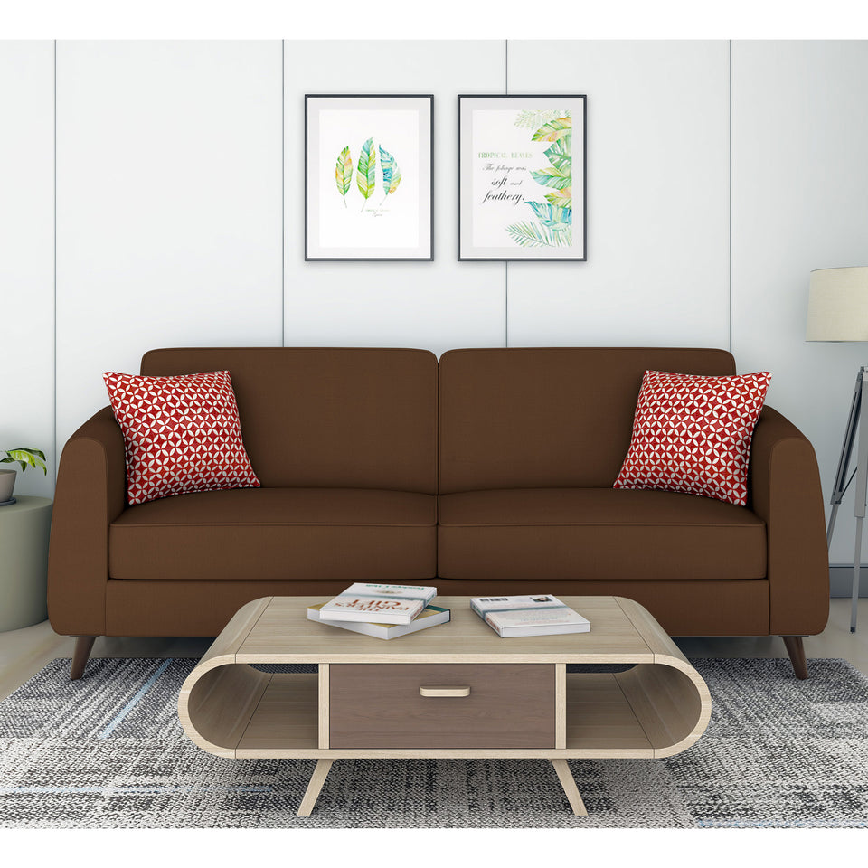 Harlem 3 Seater Sofa (Brown)