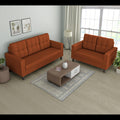 Darcy 3+2 5 Seater Sofa Set (Rust)