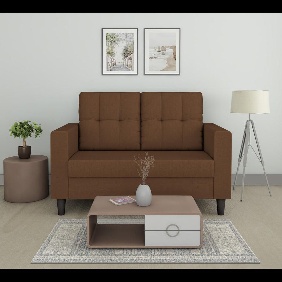 Darcy 2 Seater Sofa (Brown)