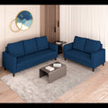 Chandler Decent 3+2 5 Seater Sofa Set (Blue)