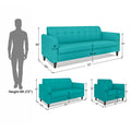 Rio Elegant 3+2+1 6 Seater Sofa Set
