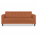Adorn India Rio Elegant 3 Seater Sofa (Rust) (3 Year Warranty)