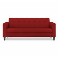 Adorn India Rio Elegant 3 Seater Sofa (Red) (3 Year Warranty)
