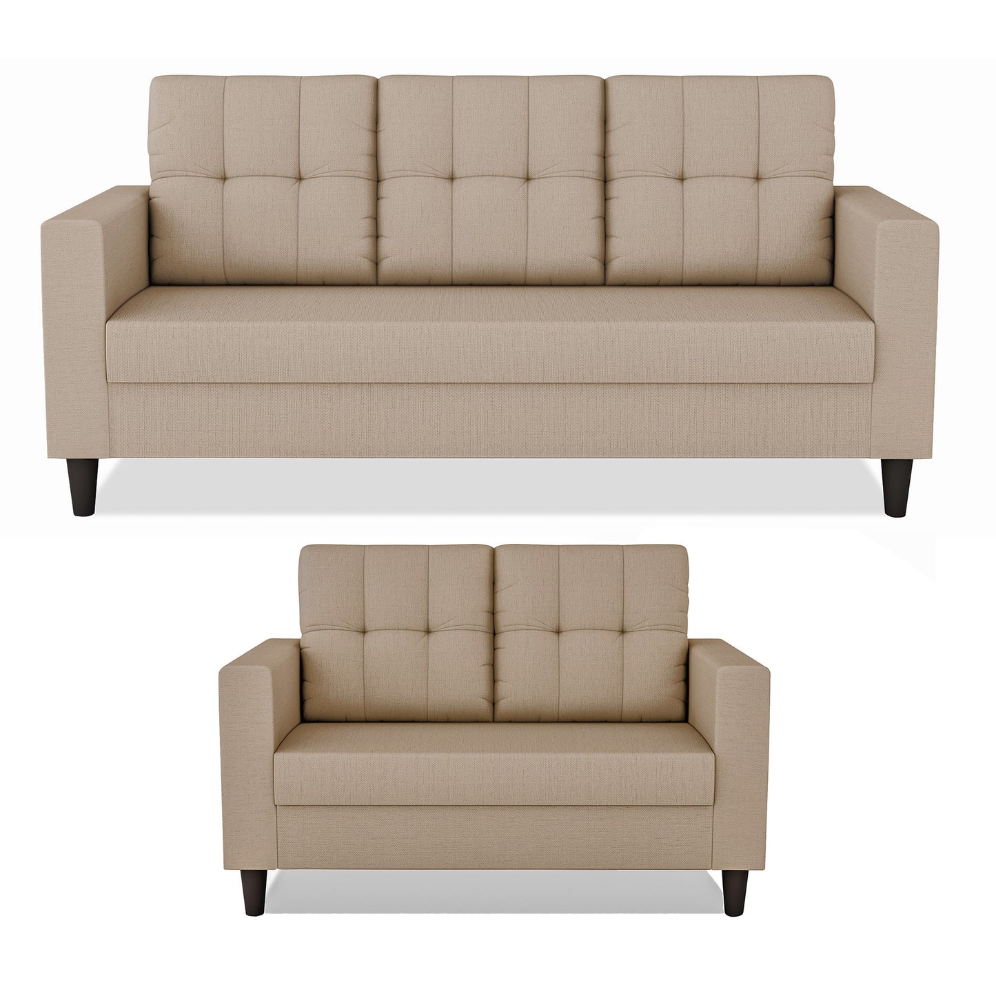 Adorn India Darcy 3-2 Five Seater Sofa Set