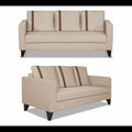 Chandler Plus 3+2 5 Seater Sofa Set (Beige)