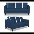 Chandler Plus 3+2+1 6 Seater Sofa Set (Blue)