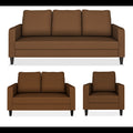 Chandler Decent 3+2+1 6 Seater Sofa Set (Brown)