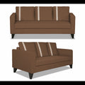 Chandler Plus 3+2+1 6 Seater Sofa Set (Brown)