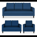 Chandler Decent 3+2+1 6 Seater Sofa Set (Blue)