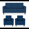 Darcy 3+1+1 5 Seater Sofa Set (Blue)