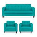 Wood Rio Elegant 3+1+1 5 Seater Sofa Set