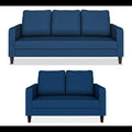 Chandler Decent 3+2 5 Seater Sofa Set (Blue)
