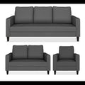 Chandler Decent 3+2+1 6 Seater Sofa Set (Grey)