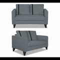 Chandler Plus 3+2+1 6 Seater Sofa Set (Grey)