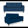Darcy 3+2 5 Seater Sofa Set (Blue)