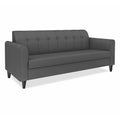 Adorn India Rio Elegant 3 Seater Sofa (Grey) (3 Year Warranty)