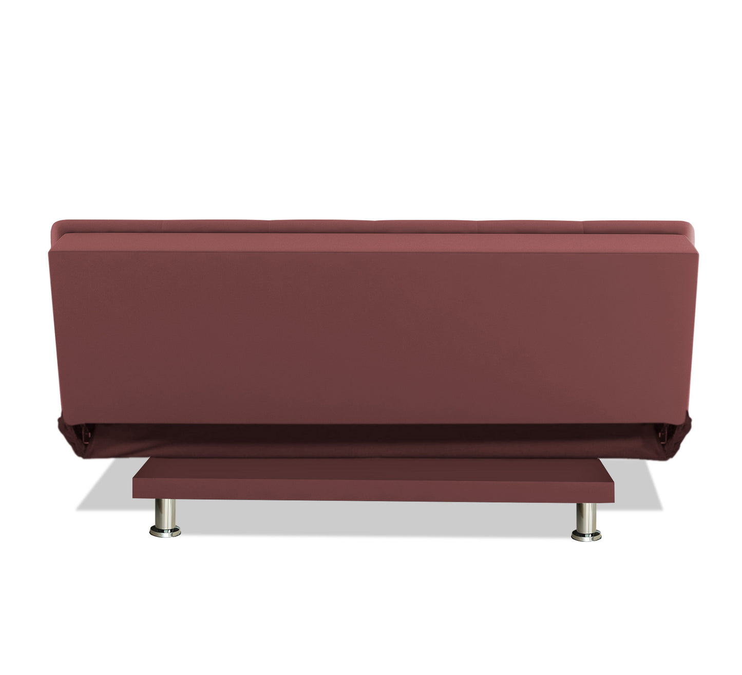 Adorn India New Aspen 3 Seater Sofa Cum Bed 4X6 (Pink)