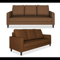 Chandler Decent 3+2 5 Seater Sofa Set (Brown)
