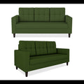 Darcy 3+1+1 5 Seater Sofa Set (Green)