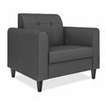 Adorn India Rio Elegant 1 Seater Sofa (3 Year Warranty)