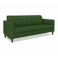 Adorn India Rio Elegant 3 Seater Sofa (Green) (3 Year Warranty)