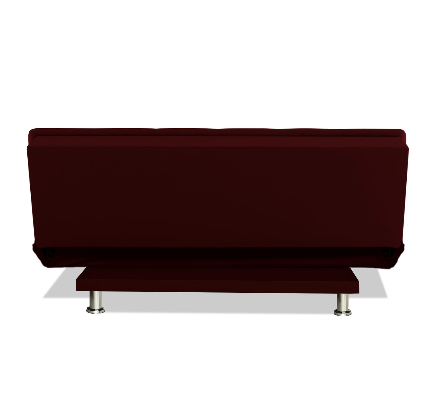 Adorn India New Aspen 3 Seater Sofa Cum Bed 4X6 (Maroon)