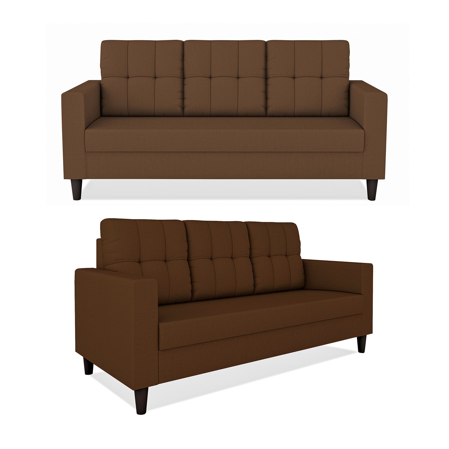 Adorn India Darcy 3-2 Five Seater Sofa Set