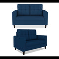 Darcy 3+2 5 Seater Sofa Set (Blue)