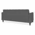 Adorn India Rio Elegant 3 Seater Sofa (Grey) (3 Year Warranty)