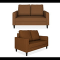 Chandler Decent 3+2 5 Seater Sofa Set (Brown)