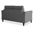 Adorn India Maddox Tufted 2 Seater Sofa (Grey) (3 Year Warranty)
