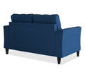 Adorn India Maddox 2 Seater Sofa (Blue)